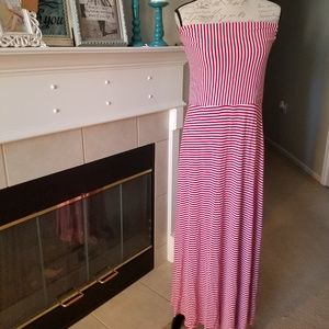 Strapless Maxi Dress